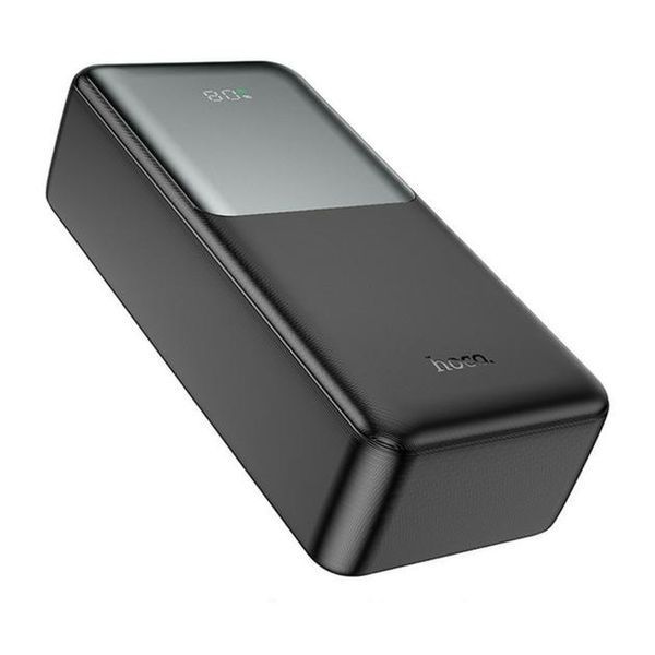 Hoco J136b PowerBank 30000mAh 22.5W Black. швидке заряджання 22.5W/3A PD/QC, 3 виходи (2&times;USB-A+Type-C) 685857 фото