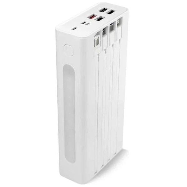 Повербанк для маршрутизатора POWER WAY QC30S 30000 mAh 22.5W Білий (QC30S).Powerbank 30000mAh 463542 фото