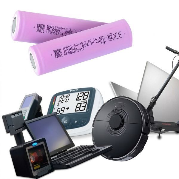 АКУМУЛЯТОРНА БАТАРЕЙКА 21700, 4000MAH, 3,7В, 7 СМ  563287 фото