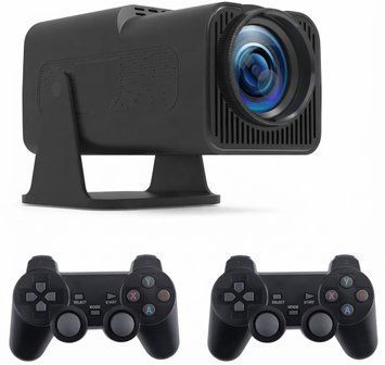 Проектор HY320MINI з іграми та джойстиками Android 11 251857 фото