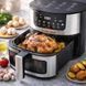 Аерогриль Silver Crest SC-8855S 8 л 4200 Вт сенсорне керування Hot Air Technology фритюрниця без олії 576453 фото 2