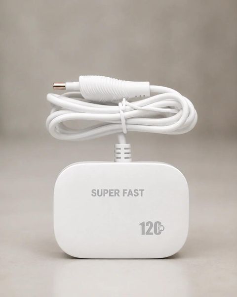 Зарядний пристрій 4в1, 120W, 2xUSB-A, 2xType-C, Super Fast, Білий / Сітьовий адаптер живлення / Швидка зарядка для телефону 992750 фото
