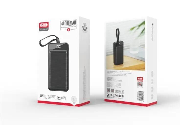 УМБ Power Bank XO PR157 40000mAh PD20W+QC22.5W 745377 фото