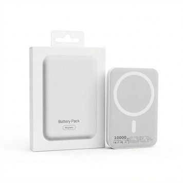 Повербанк 10000 мАг Battery Pack 26X-207, портативний зовнішній акумулятор для телефону, смартфона, компактний Power Bank 763628 фото