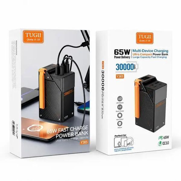 PowerBank TUGII Y365 30000 mAh 65W 239275 фото