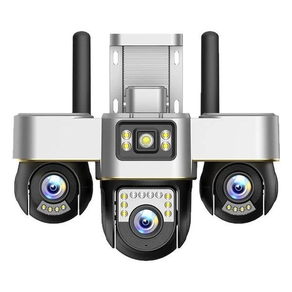 4G КАМЕРА ВІДЕОСПОСТЕРЕЖЕННЯ 15 МП, 3 ОБ'ЄКТИВИ, SMART NET CAMERA 968532 фото