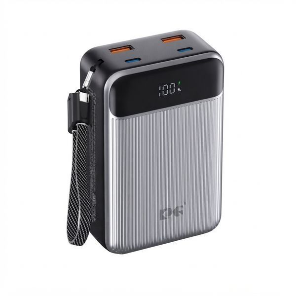 Павербанк King Power PD-65 30000 мАч 65W з швидкою зарядкою для смартфона, планшета та ноутбука 737789 фото