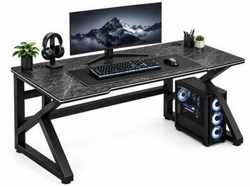 Сірий комп'ютерний стіл Dash S12 120&times;60&times;72,5 см 436573 фото