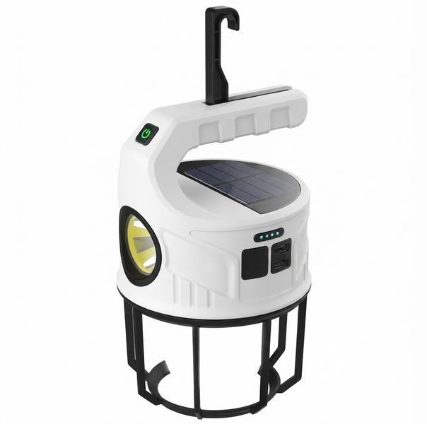 Акумуляторна кемпінгова LED-лампа SSP-11 300Lm з Type-C зарядкою, ліхтар для палатки, рибалки та аварійного освітлення 437633 фото