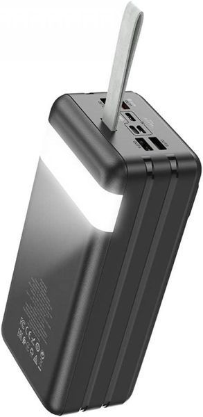 PowerBank Hoco J86B 60000mAh 22,5w. Павербанк 60000мАг 22.5 Вт з ліхтариком 532953 фото