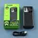 Повербанк 40000mAh, LED-дисплей, 3 USB, А 11, Чорний. Powerbank 40000маг 325457 фото 8
