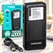 Павербанк 40000mAh, LED-дисплей, 3 USB, А 13, Чорний 523464 фото 6
