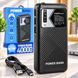 Павербанк 40000mAh, LED-дисплей, 3 USB, А 14, Чорний 634573 фото 7